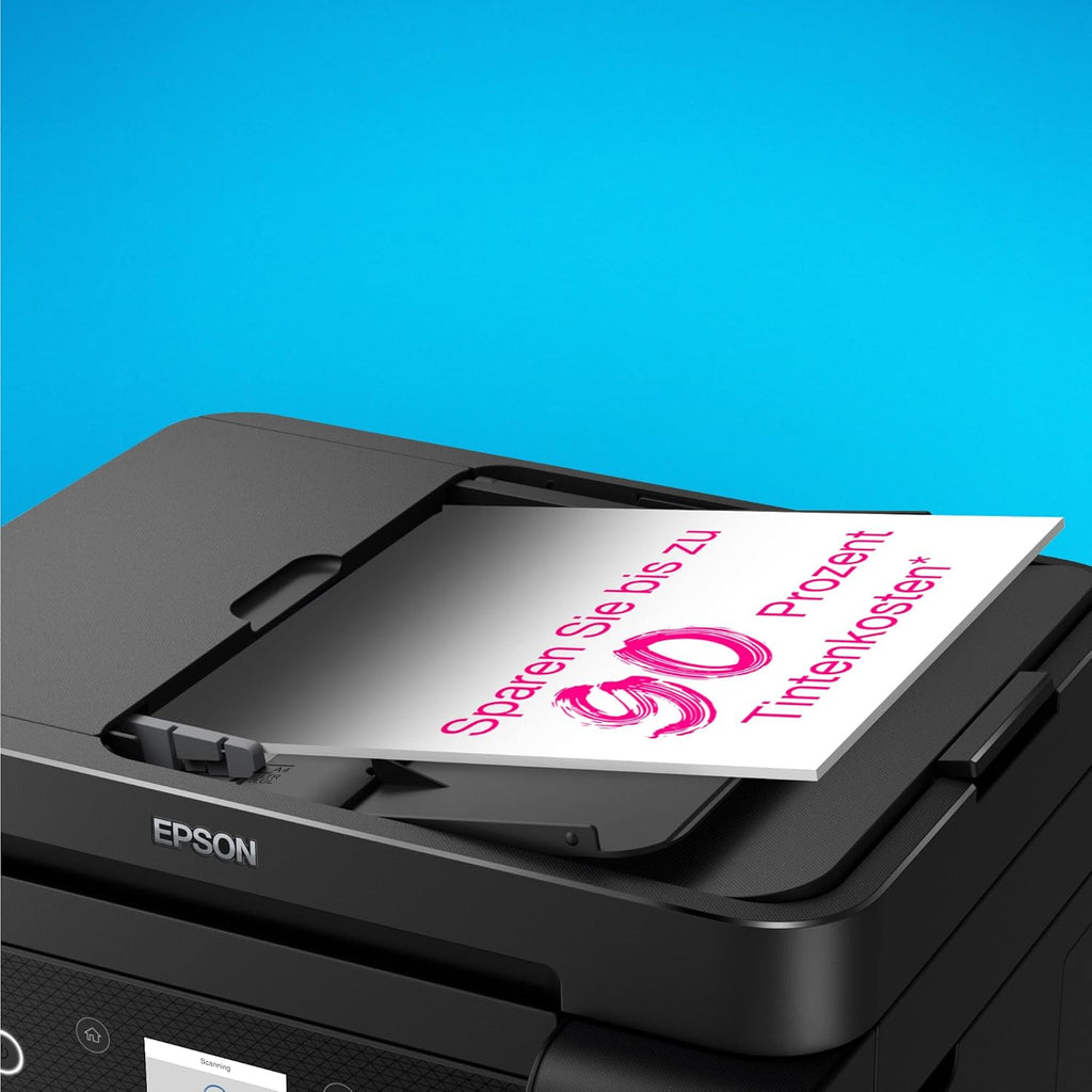 Epson EcoTank ET-4800 A4-Multifunktions-Wi-Fi-Tintentankdrucker, mit einem im Lieferumfang enthaltenen Vorrat an Tinten bis zu 3 Jahren