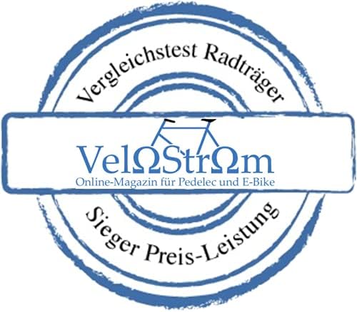 Fischer Kupplungs-Fahrradträger ProlineEvo 2, für 2 Fahrräder bis 60kg Nutzlast, E-Bike geeignet, vormontiert, abschließbar, faltbar