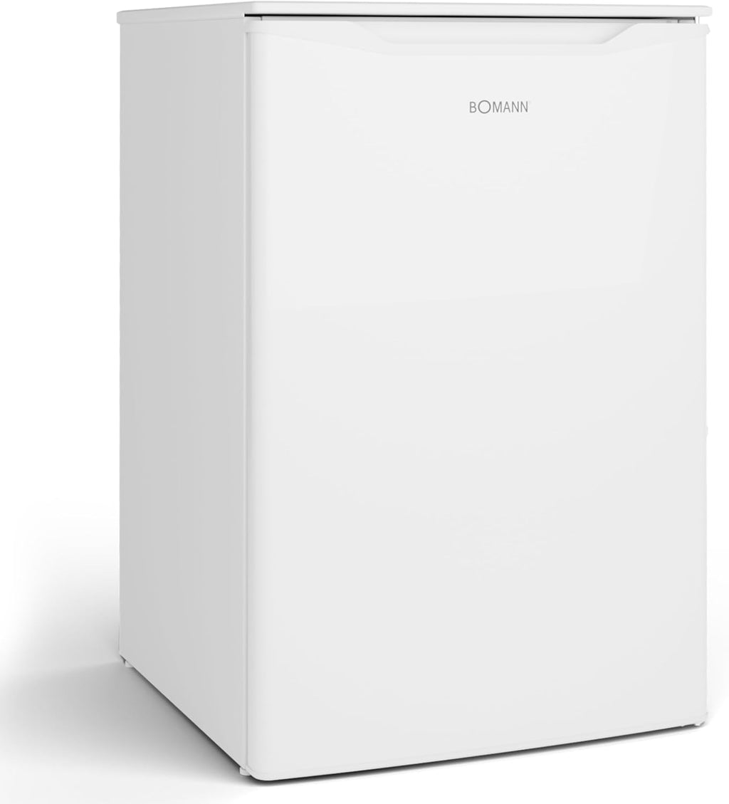 Bomann® Gefrierschrank 87L | Gefrierschrank klein mit Temperaturbereich ≤ -18°C | 3 Schubladen | Tiefkühlschrank mit wechselbarem Türanschlag | Freezer Tiefkühlschrank klein GS 7253 weiß