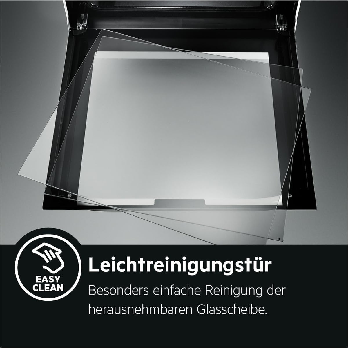 AEG Standherd mit Glaskeramik-Kochfeld 60 cm/Bräterzone/Mehrkreiskochzone/Versenkknebel/Touch-Bedienung/Grillfunktion/Display mit Uhr/A / CCB644OCBM