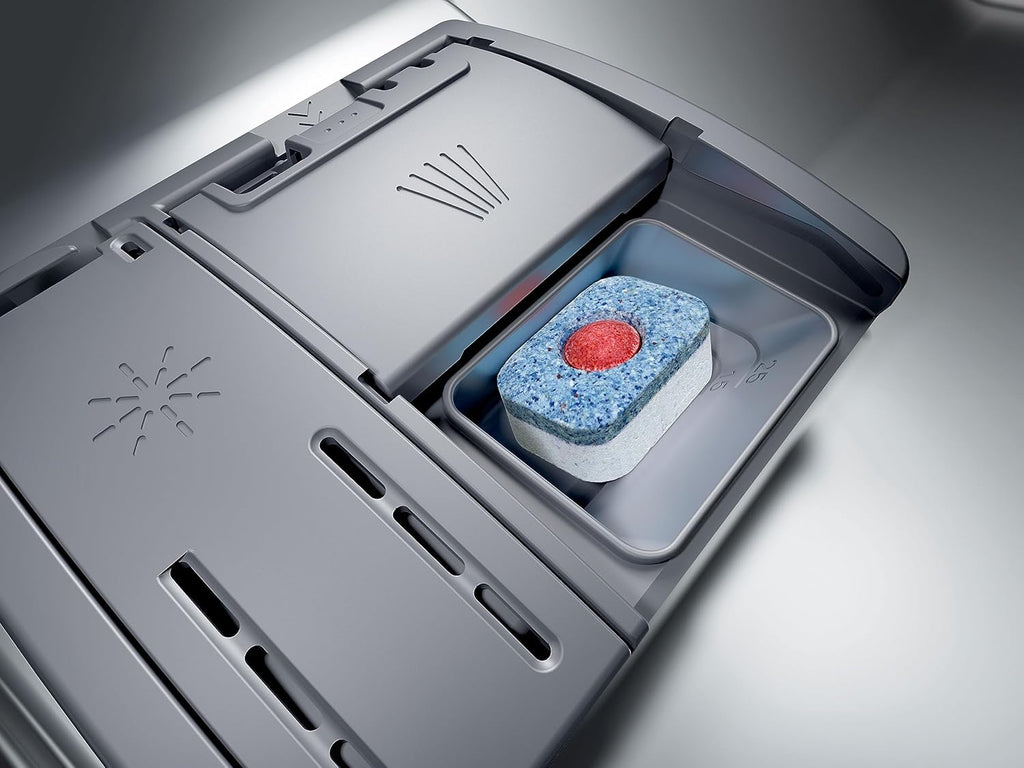 Bosch SPV2IKX10E Serie 2 Smarter Geschirrspüler vollintegriert, 45 cm breit, Besteckkorb, Extra Trocknen auf Knopfdruck, InfoLight roter Lichtpunkt am Boden, AquaStop Schutz gegen Wasserschäden, Weiß