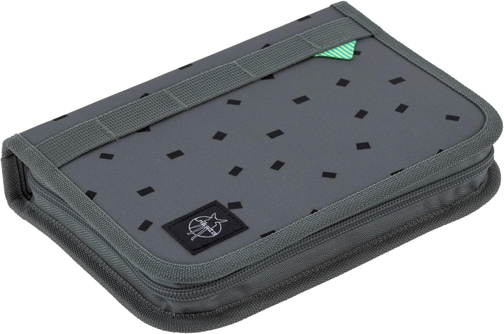 LÄSSIG 7-teiliges Schulranzen Set Kinder/School Set Boxy Unique Schwarz