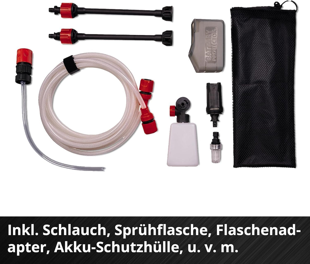 Einhell Akku-Druckreinigerpistole HYPRESSO 18/24-1 Power X-Change (18 V, 24 bar, Mobile Reinigung und Bewsserung, 240 L/h, inkl. Zubehr, ohne Akku & Ladegert)