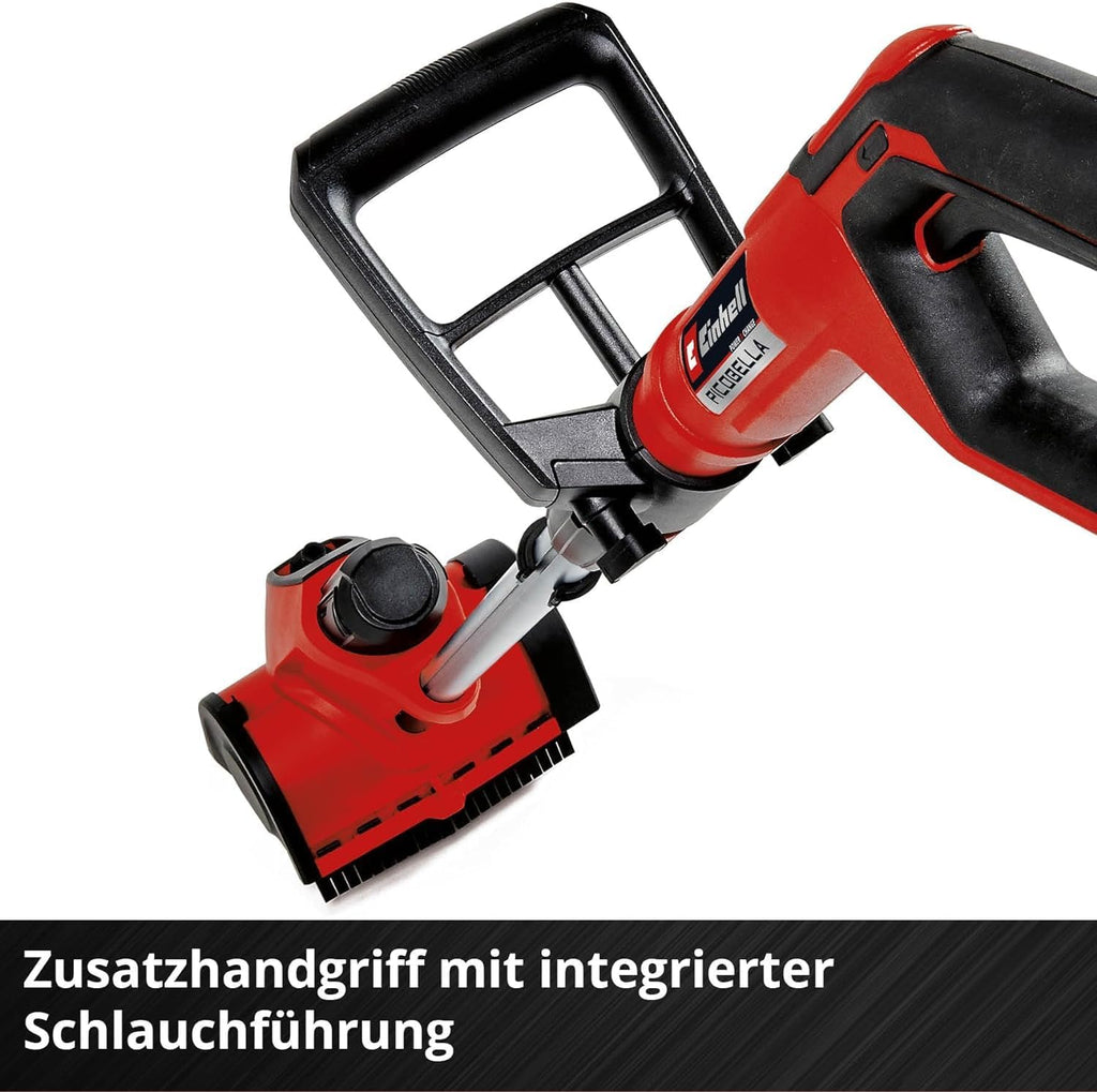 Einhell Akku-Oberflächenbürste PICOBELLA 18/215 Power X-Change (18 V, multifunktionell, integr. Gartenschlauchanschluss, inkl. Bürste MEDIUM, ohne Akku)